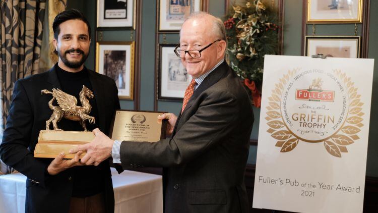 Dorking pub named overall winner at the 2021 Griffin Trophy Awards 