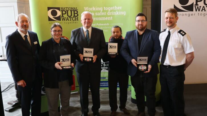 National Pubwatch rewards brave staff