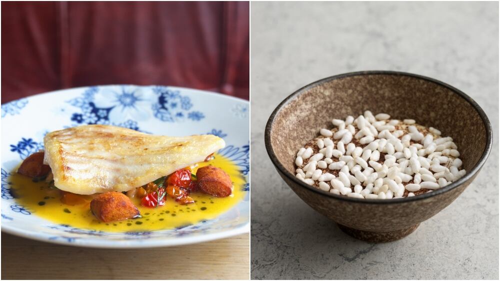 The COach turbot and venison chilli