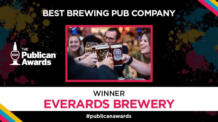 Publican Awards 2024 Best Brewing Pub Company winner: Everards Brewery