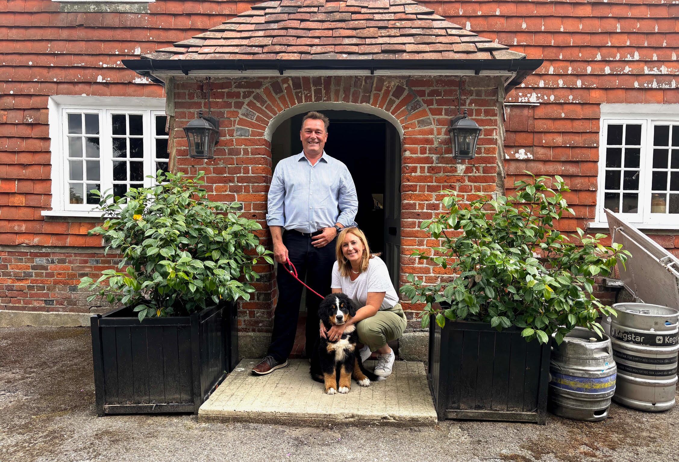 Clive and Tanith Cummings of the Milbury at Beauworth