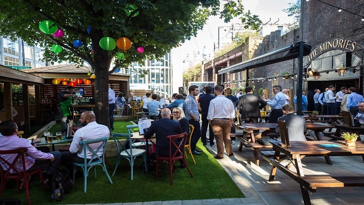 Stonegate invests £205,000 in London pub garden