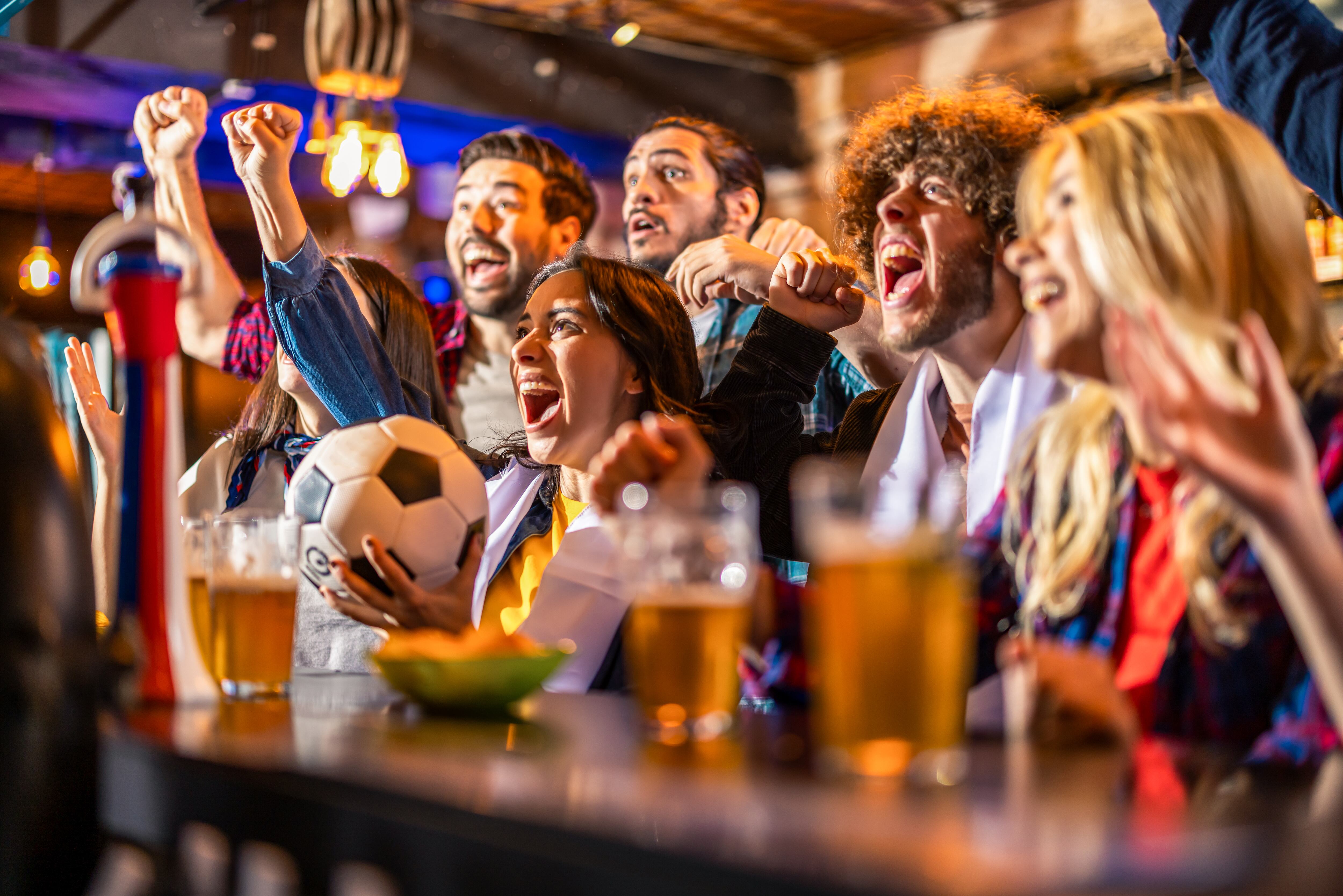 World Cup: A third of UK to watch in pubs and bars