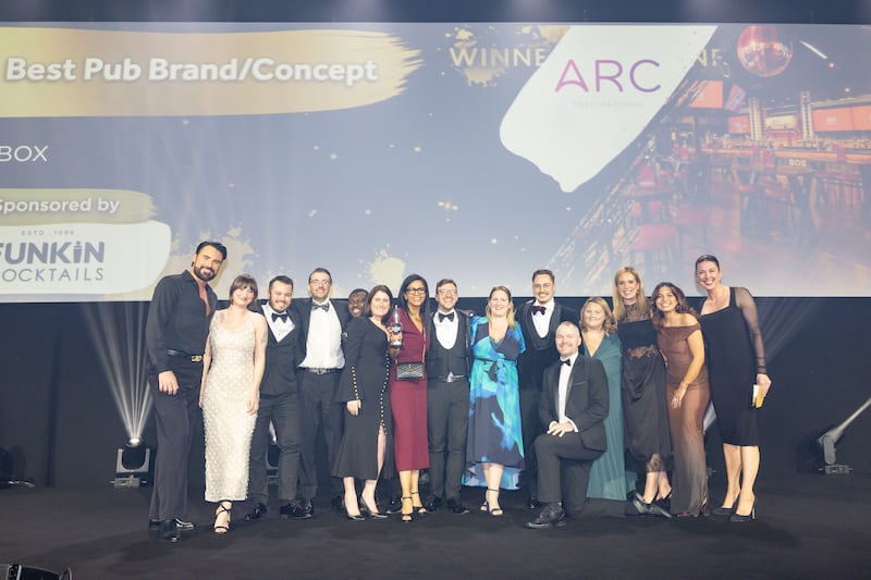 Arc Inspirations' BOX wins Best Pub Brand/Concept at 2026 Publican Awards
