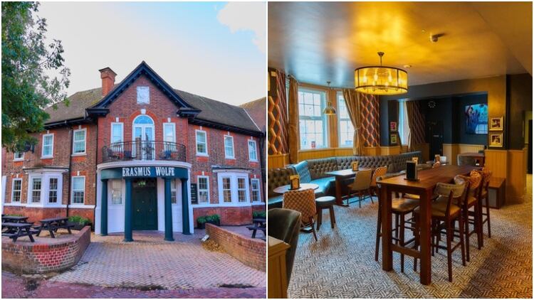 Amber Taverns results: (Pictured: Erasmus Wolfe pub)