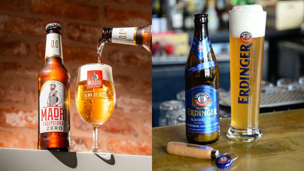 Madri Zero and Erdinger Alkoholfrei