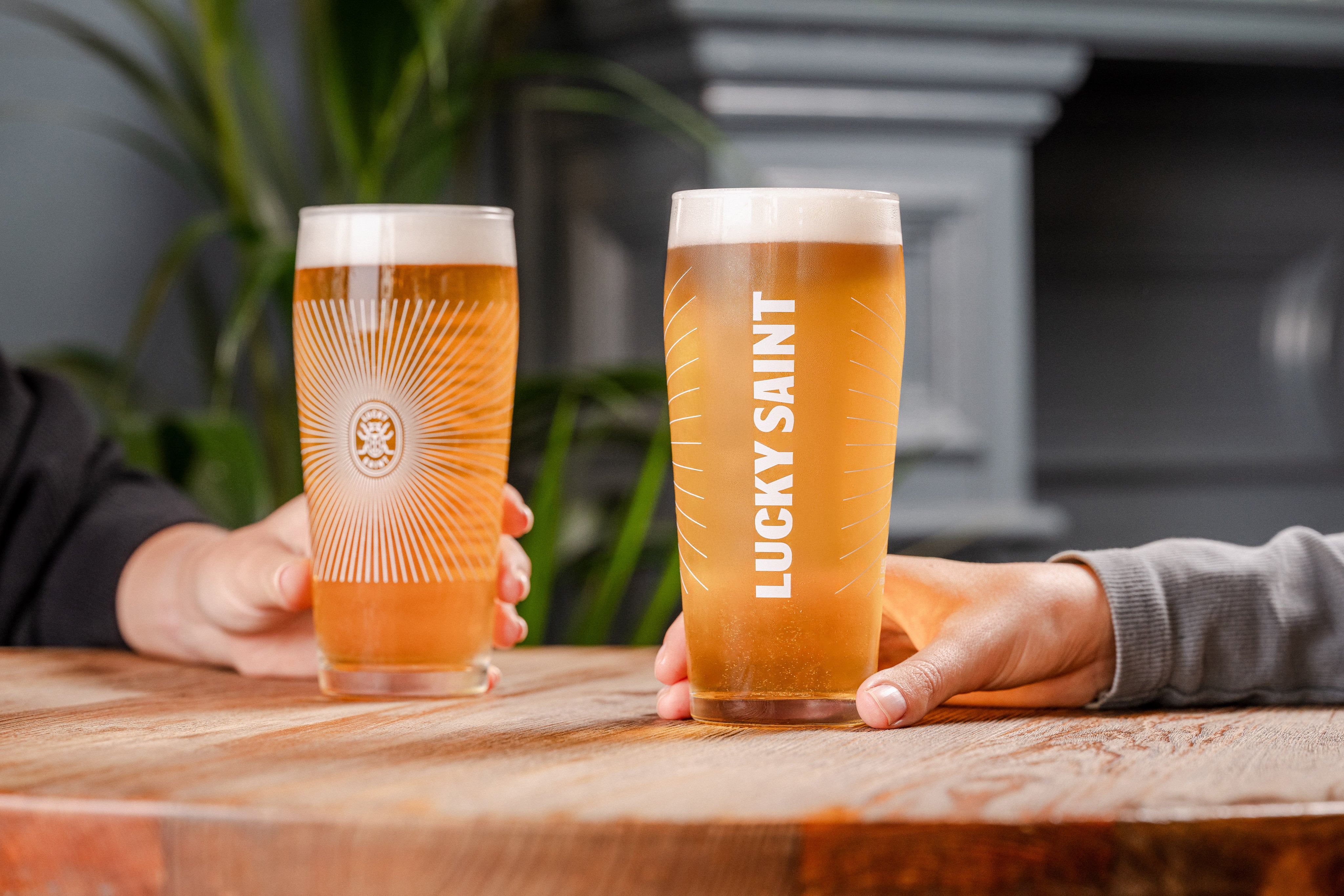 Lucky Saint pints