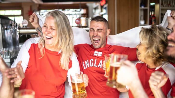 Beer sales and Euros help push trade up YOY