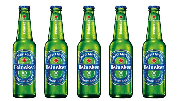Heineken 0.0 on-trade sales increase by £7.7m