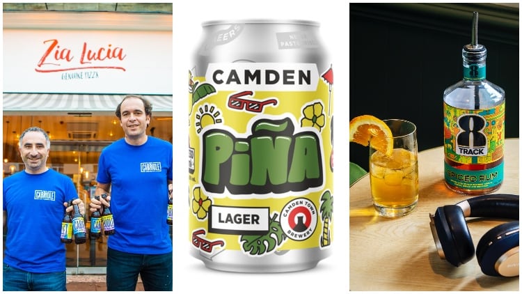 Zia Lucia and Laine Brew collab, Camden Town revives Piña Lager, rum releases from Old J and Upbeat