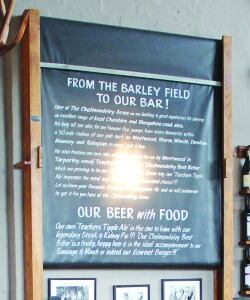 Cholmondeley.Arms.bar.beer.board.and.lovely.interior.jpg