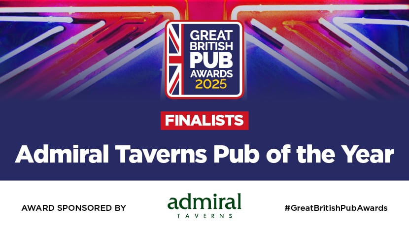 Great British Pub Awards 2025 Admiral Taverns Pub of the Year shortlist