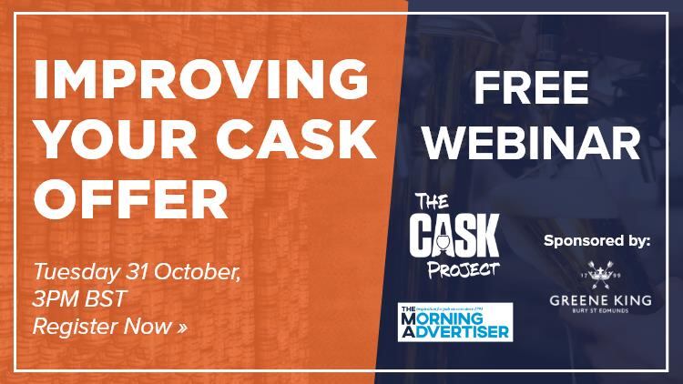 Don't miss our cask webinar live today at 3pm