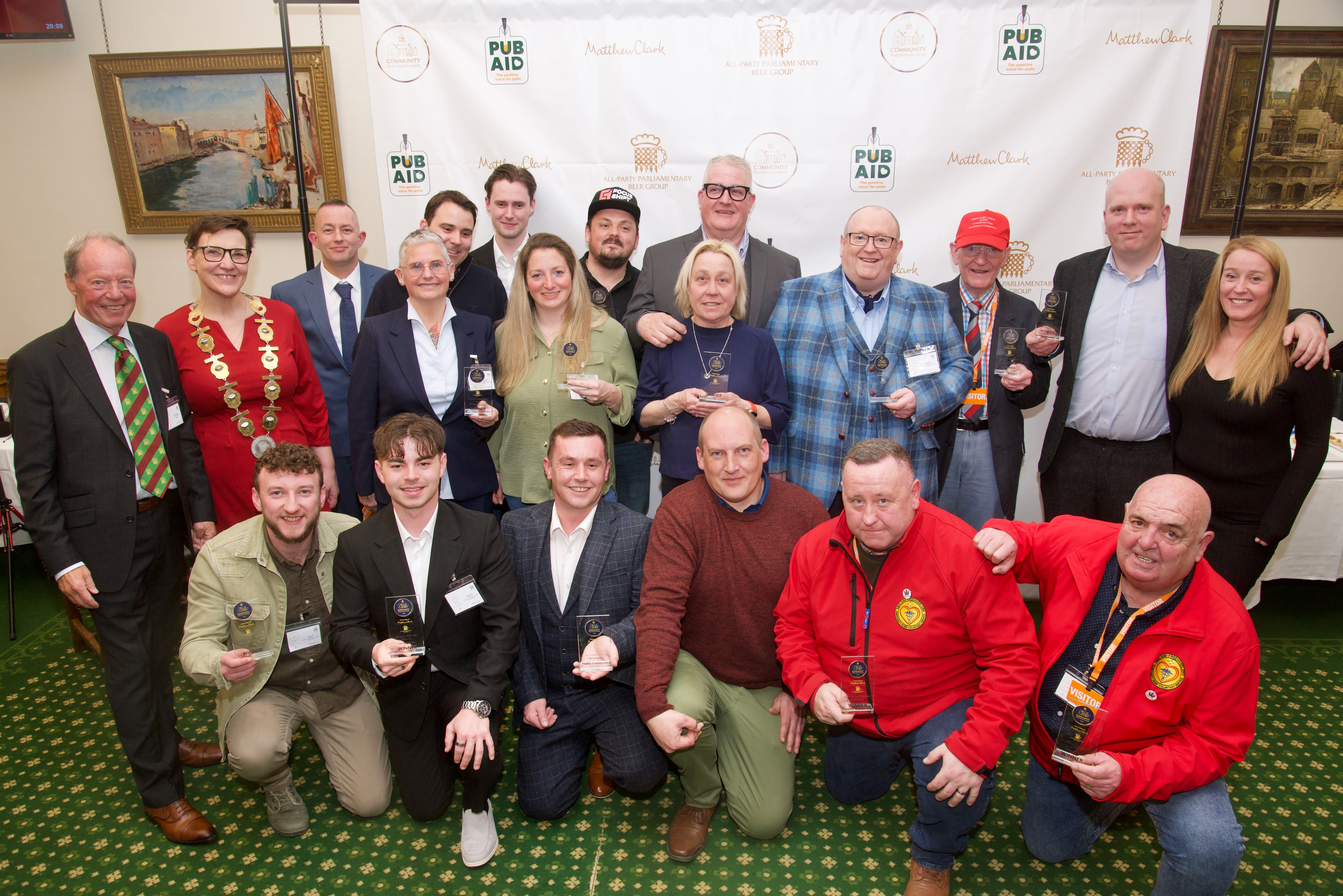 PubAid Community Pub Hero Award winners unveiled