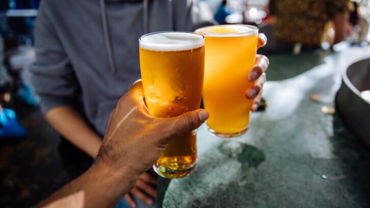 No change of average pint price
