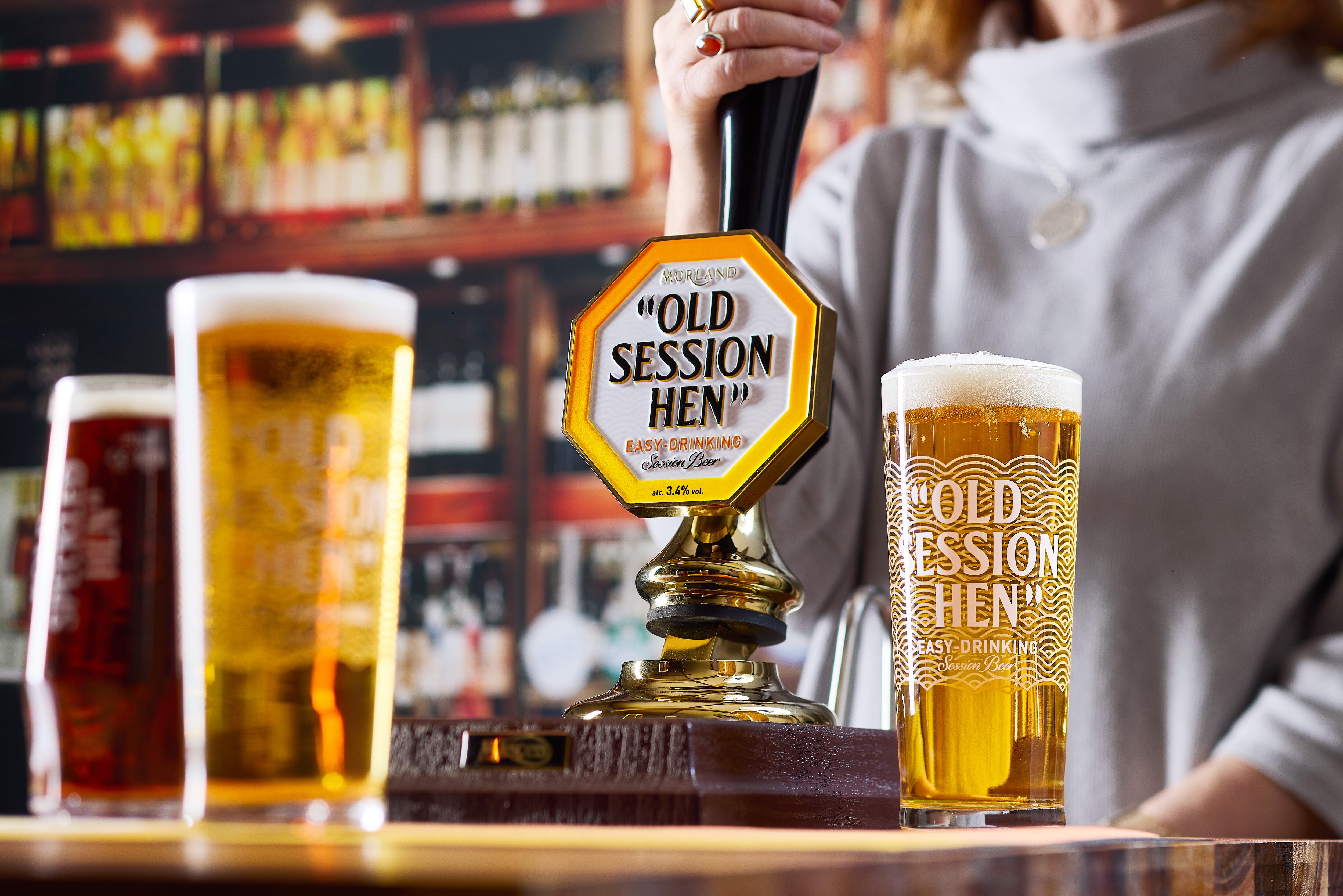 Old Session Hen from Greene King Brewery