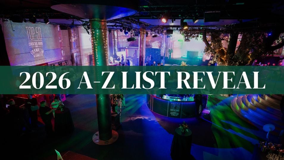 Top 50 Cocktail Bars 2026 list revealed in alphabetical order