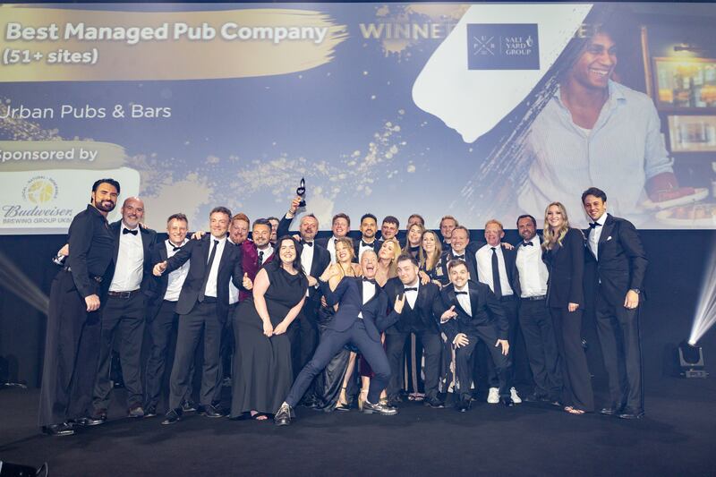 Urban Pubs & Bars named Best Managed Pub Company (51+ sites)