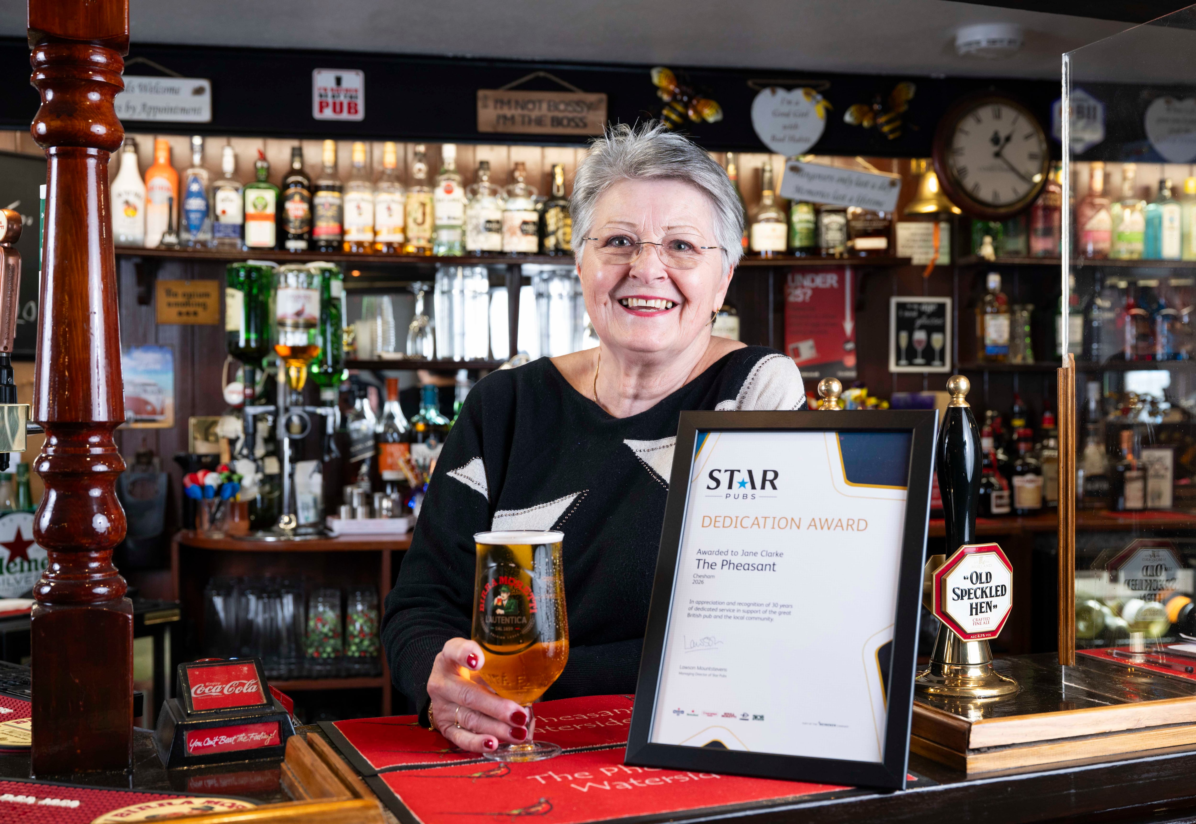 Jane Clarke of The Pheasant on Waterside