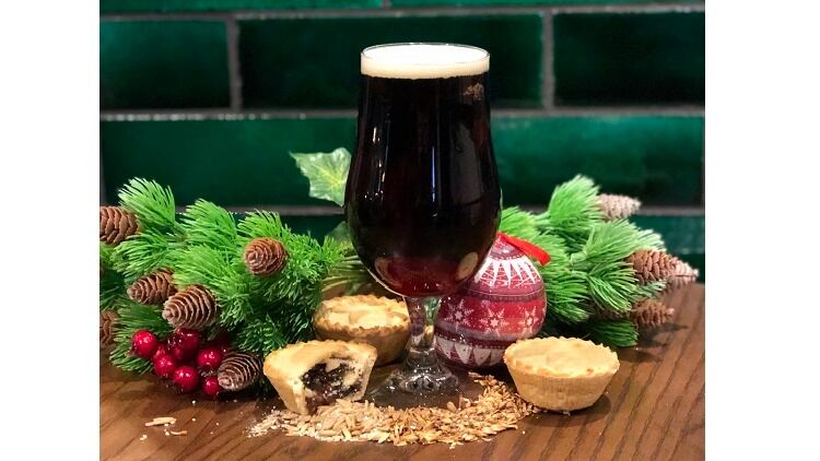 London pub brews mince pie beer