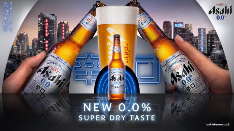 Asahi to launch 0.0% variant in UK first