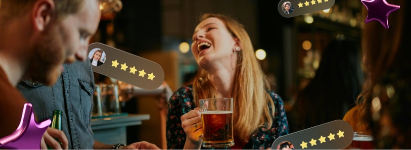 Enjoy a night out in a pub