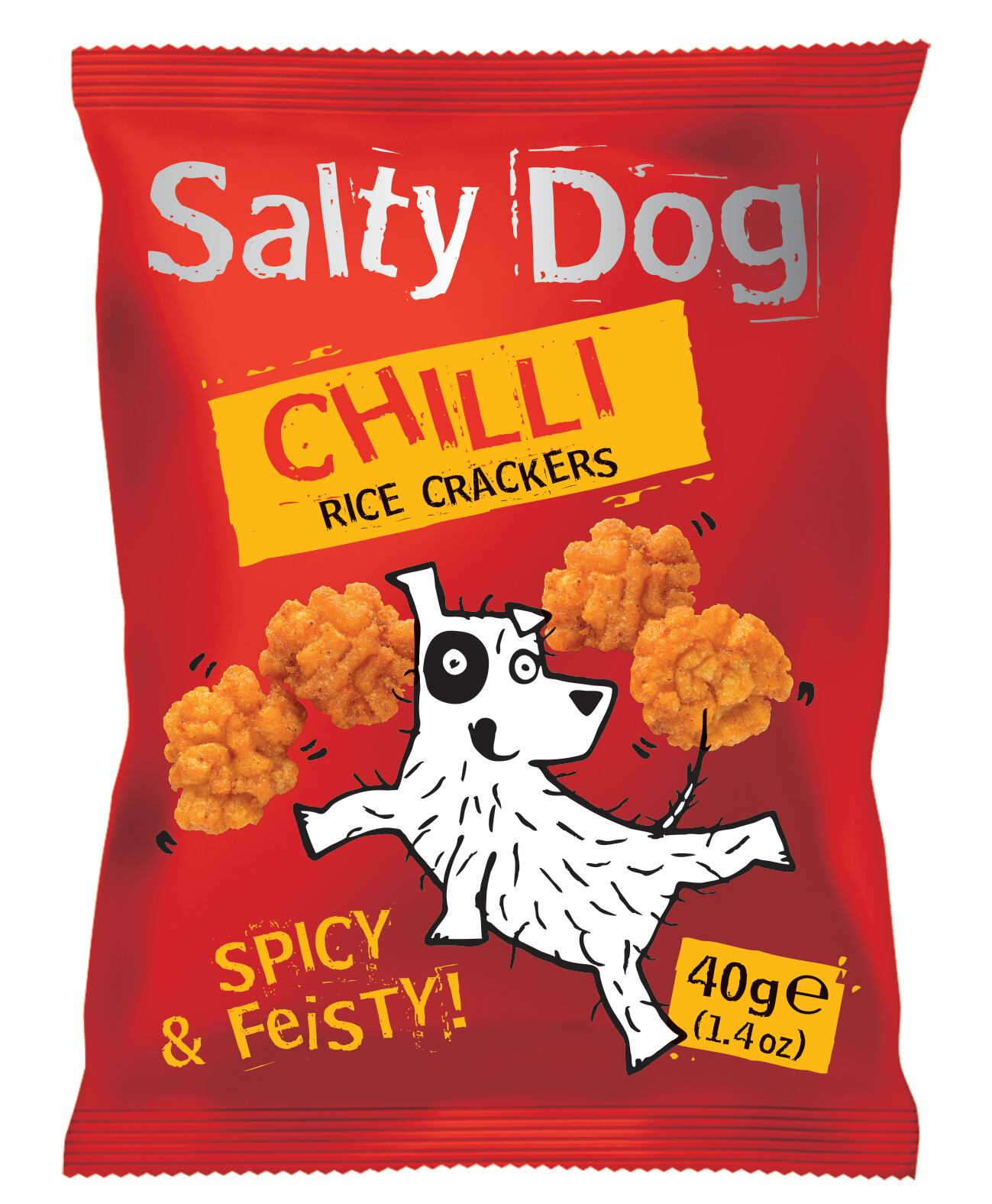 Salty Dog Chilli Rice Crackers