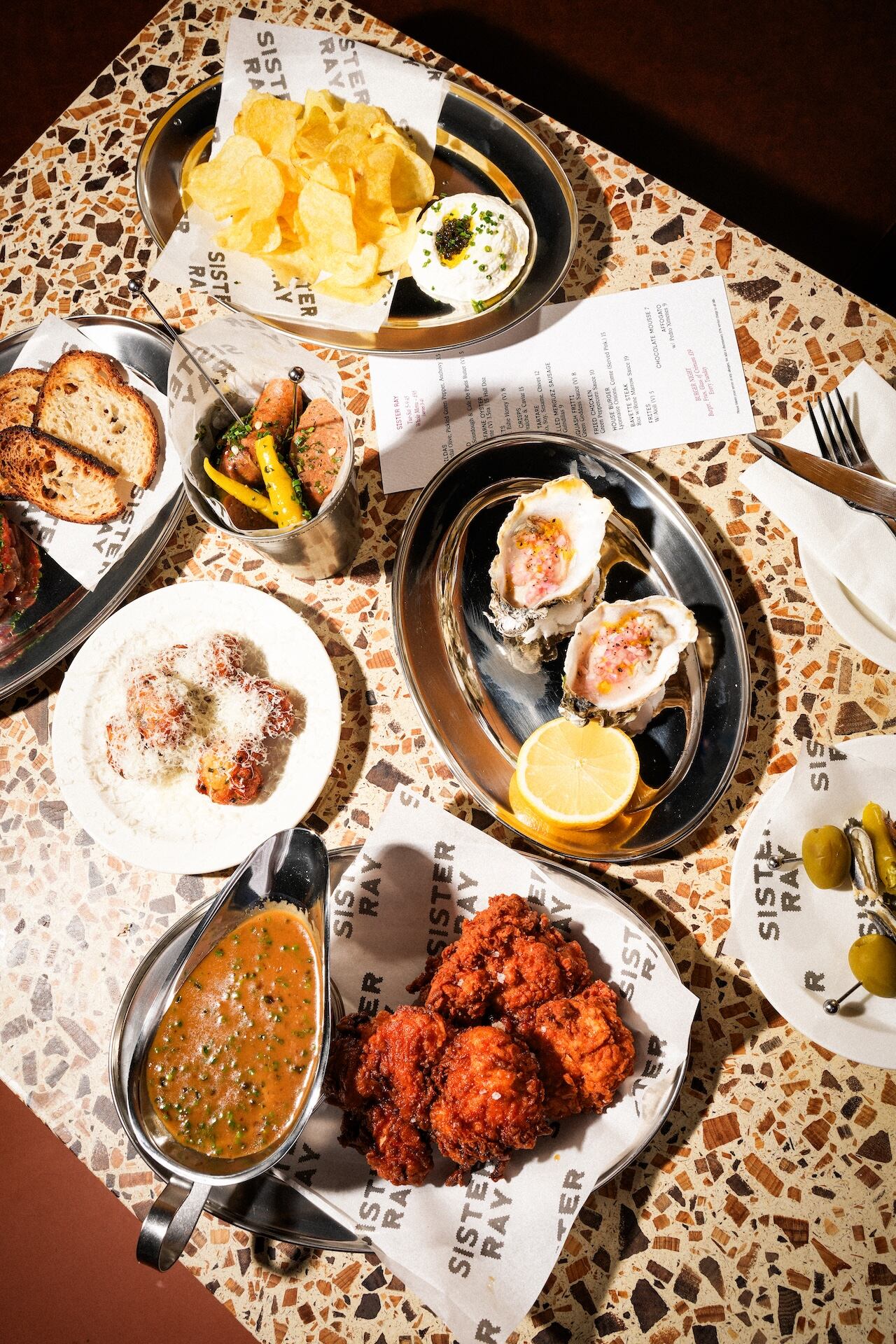 Menu debut: Top 50 Cocktail Bar Sister Ray launches food
