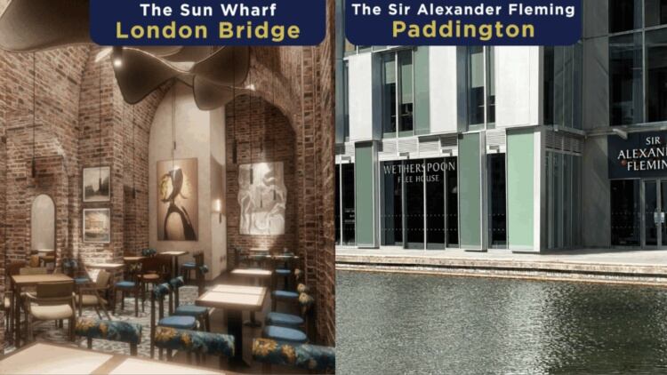 JDW to open two new pubs in London