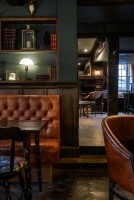 The White Bear pub exemplifying the desire for cosy, 'traditional' pub interiors (image: Focus Design)