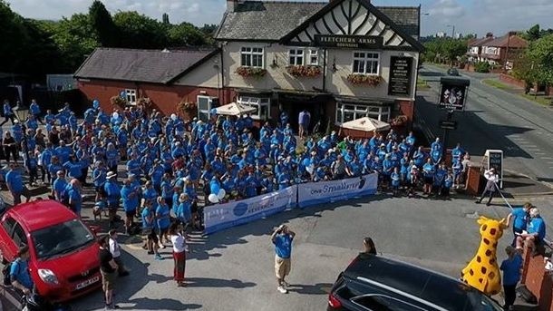 Almond Family Pubs raise £11,000 for Prader-Willi Research