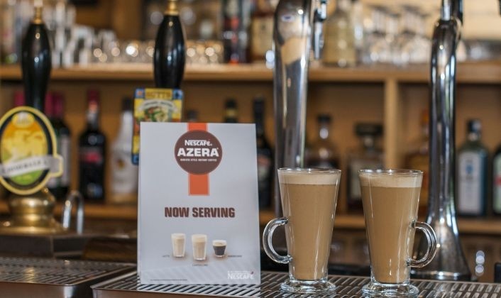Coffee sales are rising in pubs, according to recent research