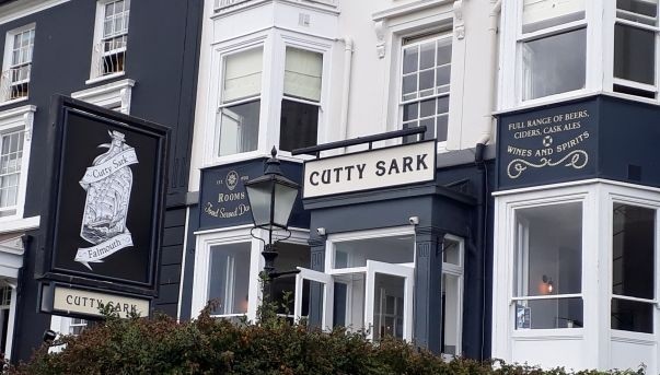 Cutty Sark, Falmouth Bay, Cornwall