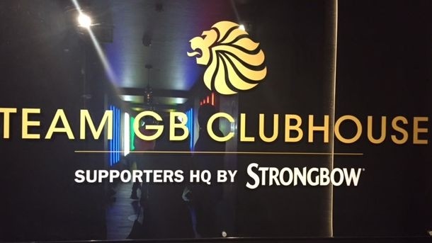 Team GB Clubhouse Supporters HQ by Strongbow
