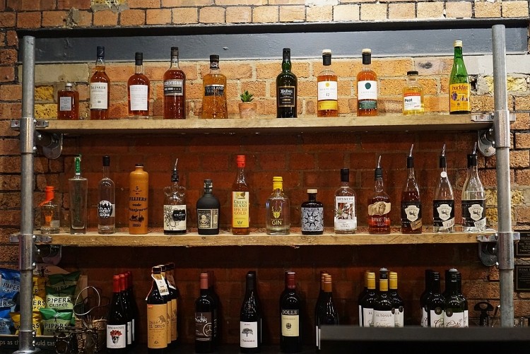 For non-beer drinkers there are wines, spirits and soft drinks