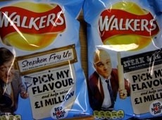 Walkers: comic flavours