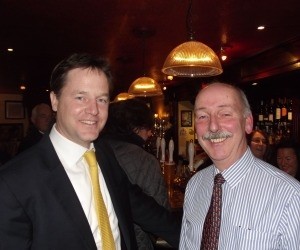FLVA president Nigel Williams meets Nick Clegg to discuss pubco-tenant issue