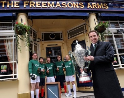 Pub footy teams wanted for Carlsberg five-a-side tournament