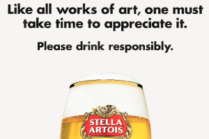 Stella Artois fans encouraged to drink responsibly in new campaign