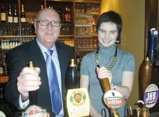 Smith (R): a keen supporter of pubs