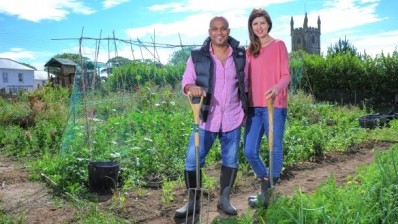 Dig in: The Queen’s Arms has worked with Pub is the Hub to create an allotment for the community
