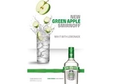 Smirnoff apple: set for roll out