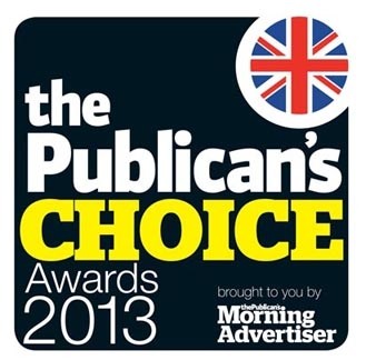 Publican's Choice Awards 2013 best pub suppliers