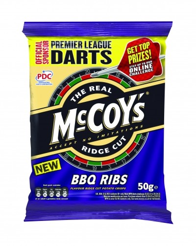 McCoy's links up with darts league