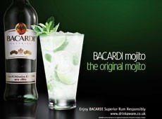 Bacardi has introduced a low calorie version of classic cocktails