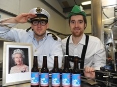 James Watt & Martin Dickie: reclaimed title of world's strongest beer
