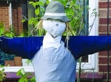 Scarecrow: event at Butchers Arms, Northamptonshire