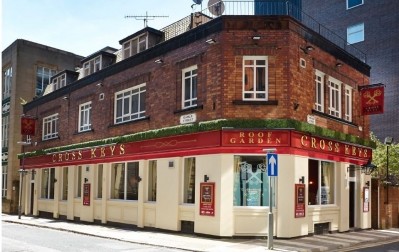Revamp: The Cross Keys is undergoing a £160,000 investment