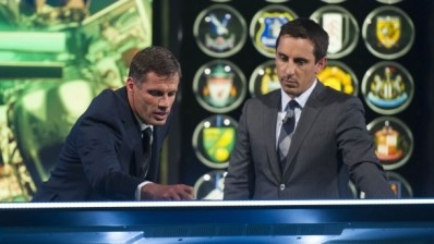 Jamie Carragher, along with Gary Neville, is part of Sky Sports' Monday Night Football