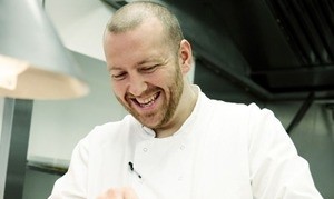 Head chef Hywel Griffith of the Freemasons at Wiswell